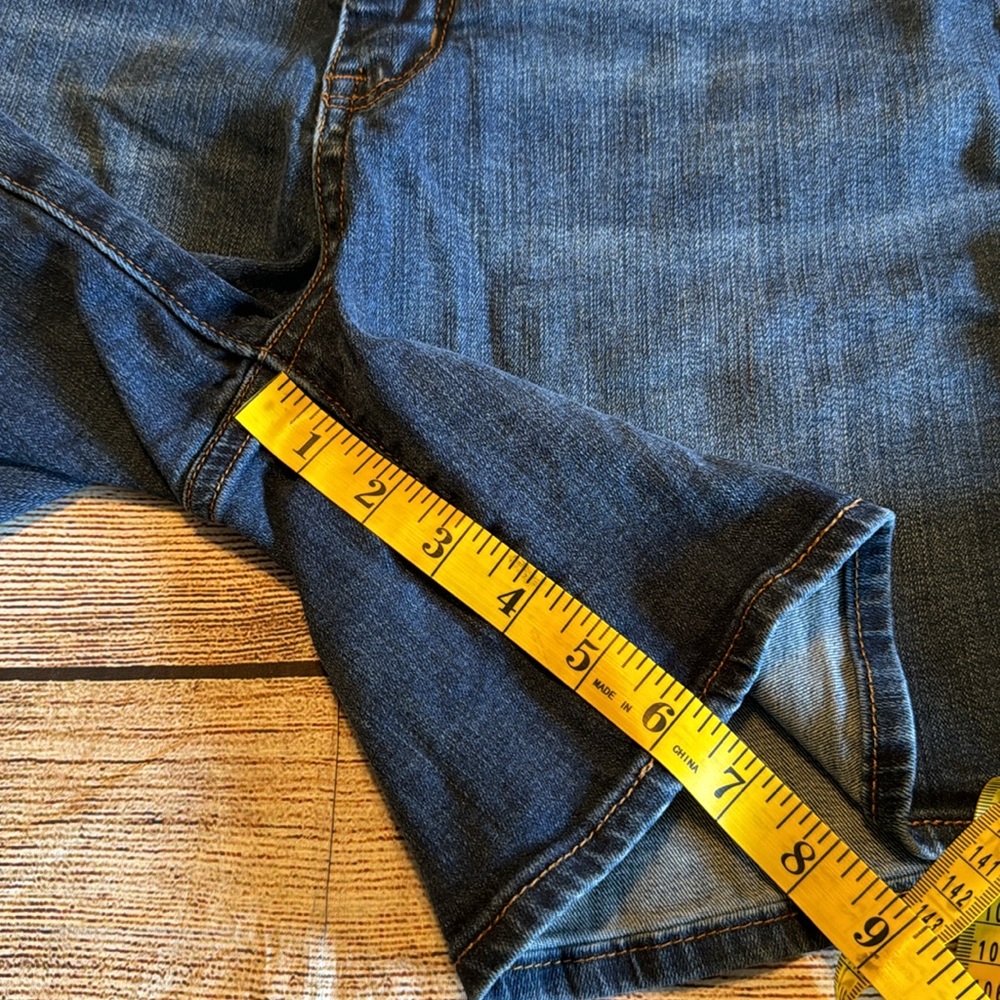 Seven7 Denim Weekend Short Size 10 Dark Wash - Picture 11 of 11